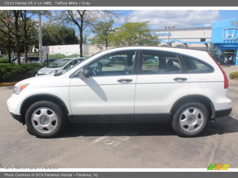 Taffeta White / Gray 2010 Honda CR-V LX AWD
