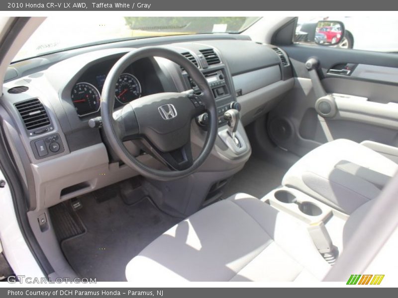Taffeta White / Gray 2010 Honda CR-V LX AWD