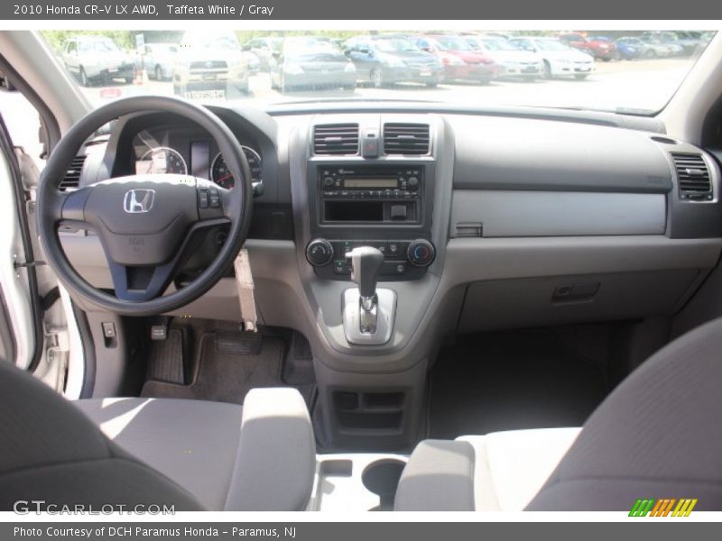 Taffeta White / Gray 2010 Honda CR-V LX AWD