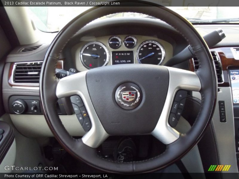  2013 Escalade Platinum Steering Wheel