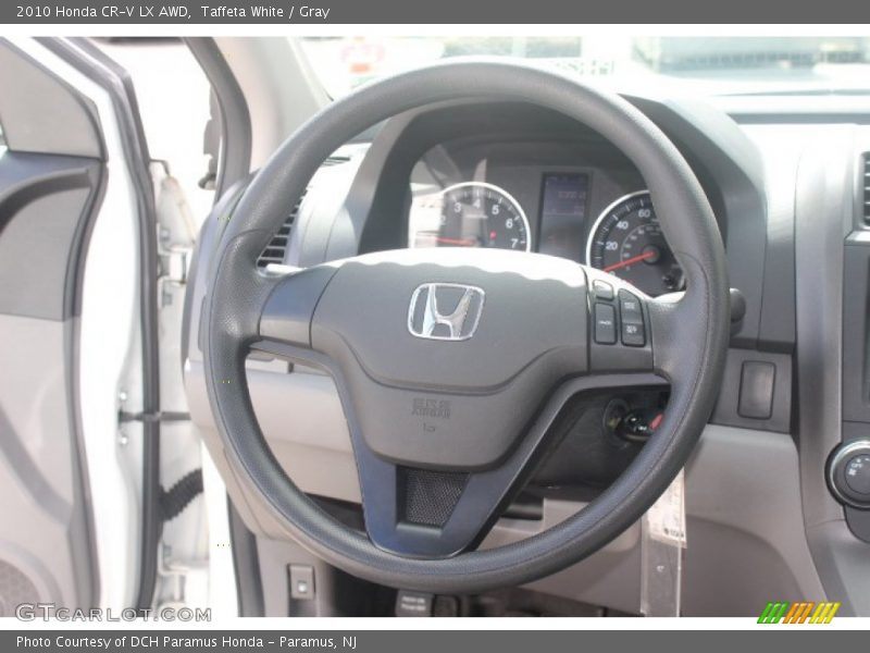 Taffeta White / Gray 2010 Honda CR-V LX AWD