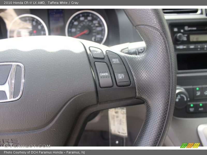Taffeta White / Gray 2010 Honda CR-V LX AWD
