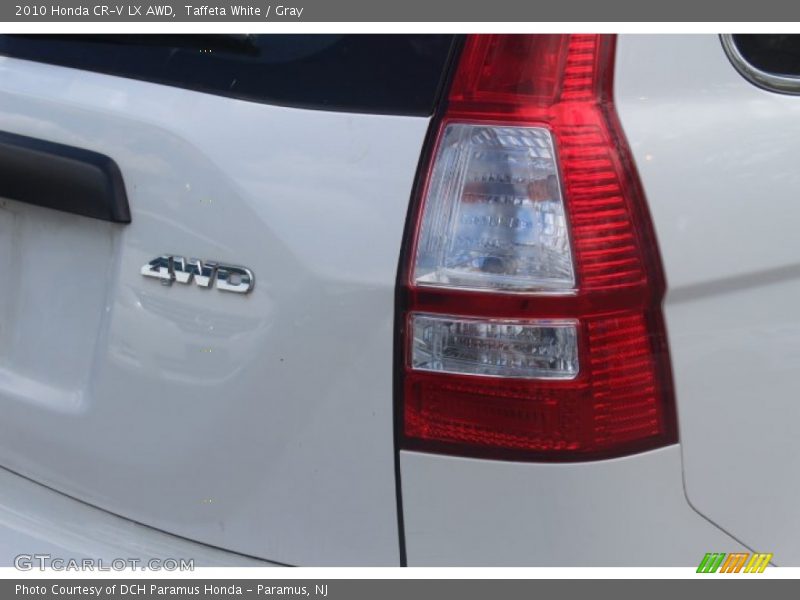 Taffeta White / Gray 2010 Honda CR-V LX AWD