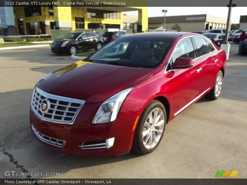 Crystal Red Tintcoat / Shale/Cocoa 2013 Cadillac XTS Luxury FWD