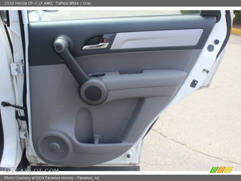 Taffeta White / Gray 2010 Honda CR-V LX AWD