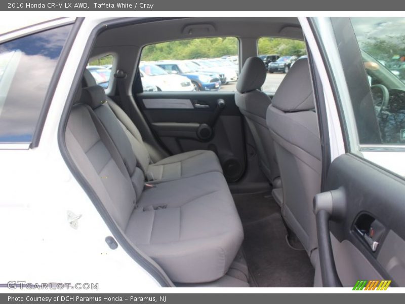 Taffeta White / Gray 2010 Honda CR-V LX AWD