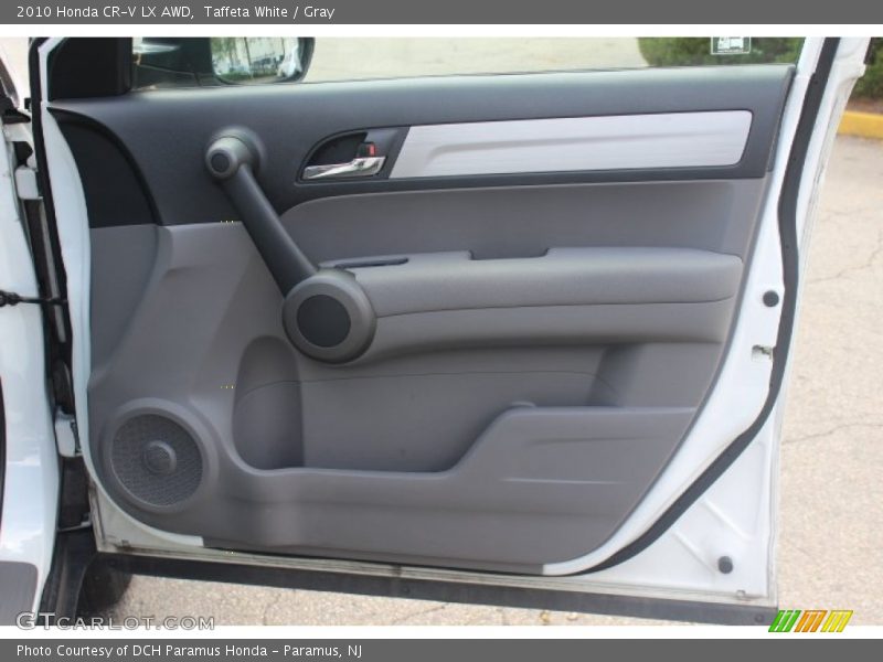 Taffeta White / Gray 2010 Honda CR-V LX AWD