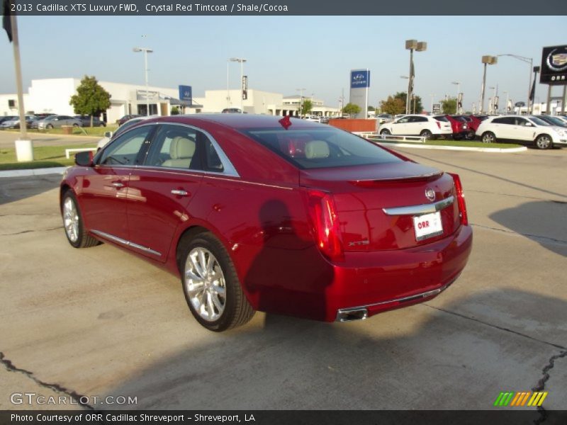 Crystal Red Tintcoat / Shale/Cocoa 2013 Cadillac XTS Luxury FWD
