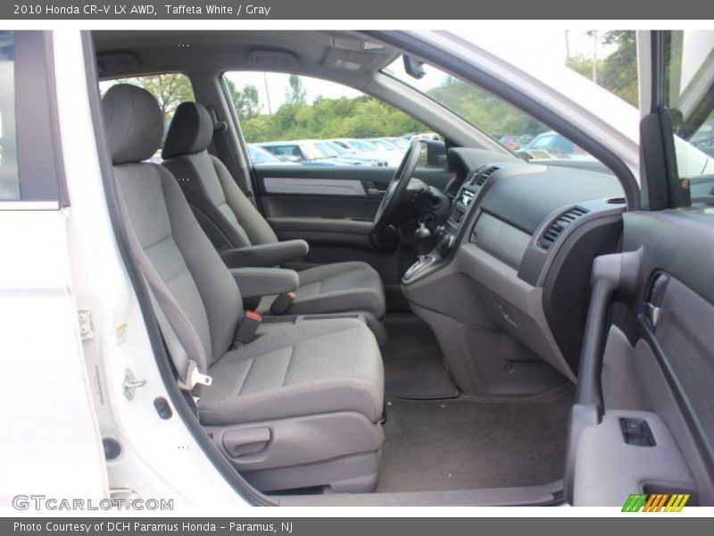 Taffeta White / Gray 2010 Honda CR-V LX AWD