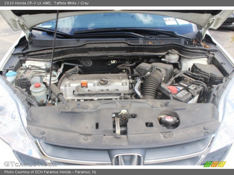 Taffeta White / Gray 2010 Honda CR-V LX AWD