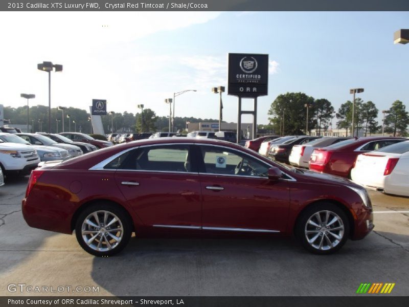 Crystal Red Tintcoat / Shale/Cocoa 2013 Cadillac XTS Luxury FWD