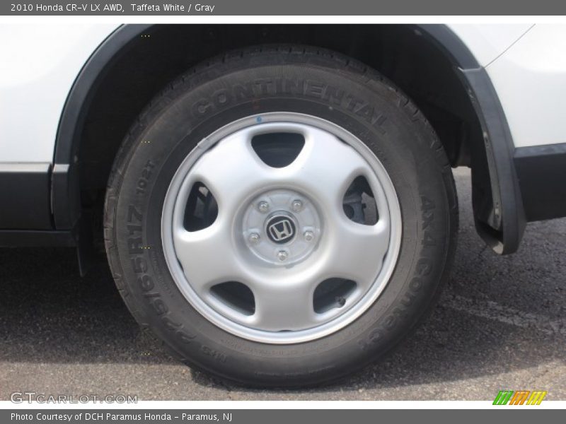 Taffeta White / Gray 2010 Honda CR-V LX AWD