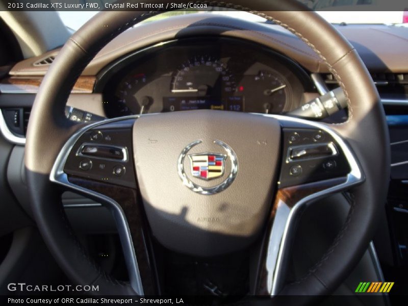 Crystal Red Tintcoat / Shale/Cocoa 2013 Cadillac XTS Luxury FWD