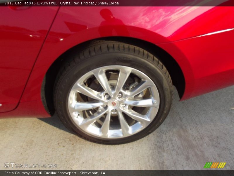 Crystal Red Tintcoat / Shale/Cocoa 2013 Cadillac XTS Luxury FWD