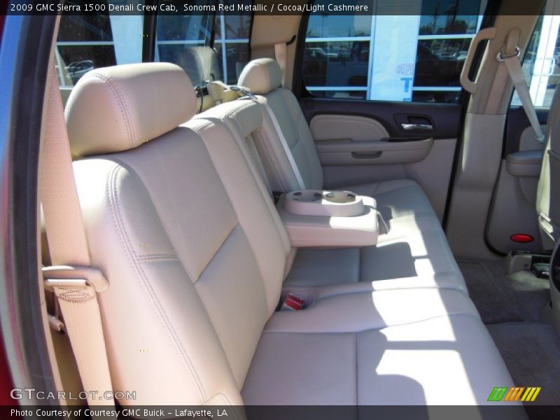 Sonoma Red Metallic / Cocoa/Light Cashmere 2009 GMC Sierra 1500 Denali Crew Cab