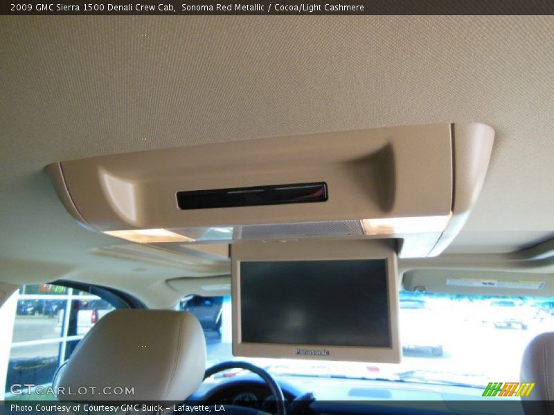Sonoma Red Metallic / Cocoa/Light Cashmere 2009 GMC Sierra 1500 Denali Crew Cab