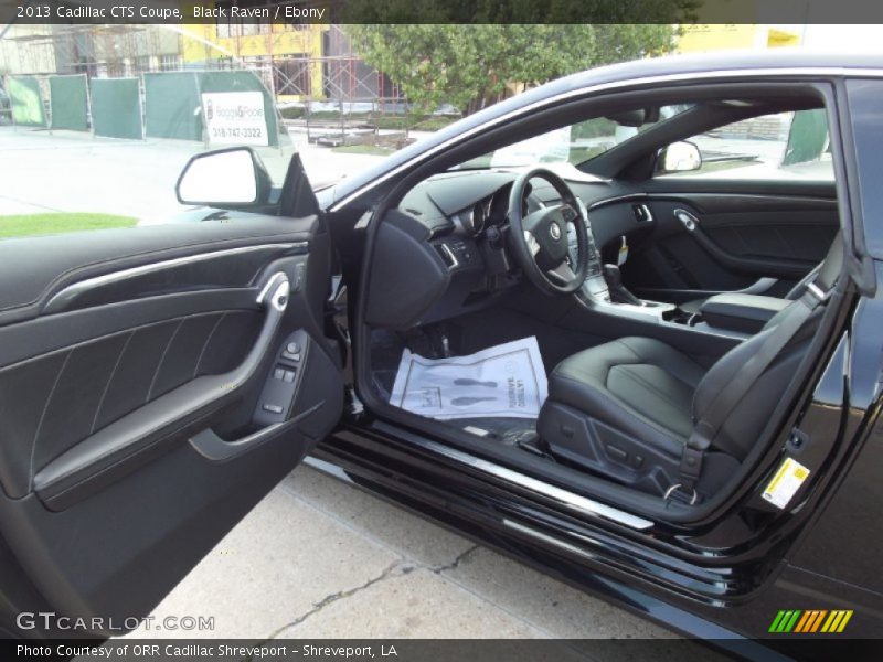 Black Raven / Ebony 2013 Cadillac CTS Coupe