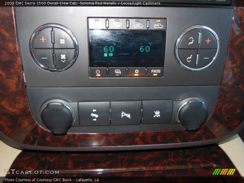Sonoma Red Metallic / Cocoa/Light Cashmere 2009 GMC Sierra 1500 Denali Crew Cab