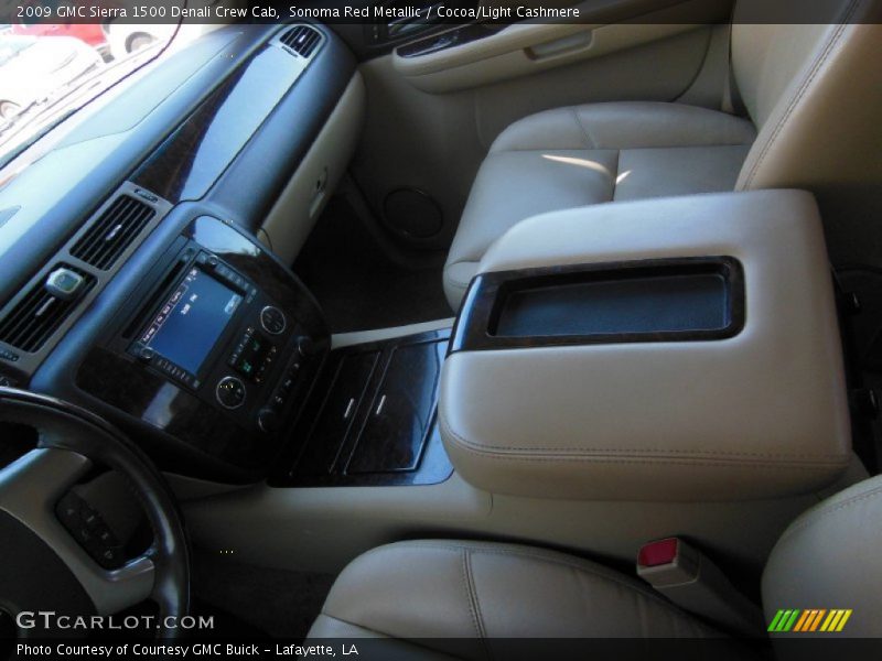 Sonoma Red Metallic / Cocoa/Light Cashmere 2009 GMC Sierra 1500 Denali Crew Cab