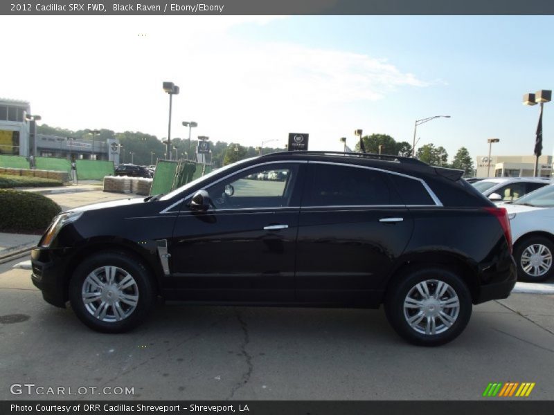 Black Raven / Ebony/Ebony 2012 Cadillac SRX FWD