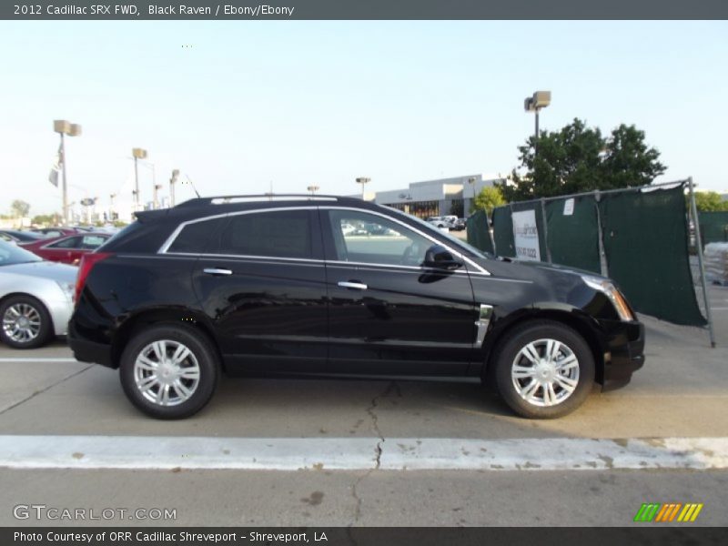 Black Raven / Ebony/Ebony 2012 Cadillac SRX FWD