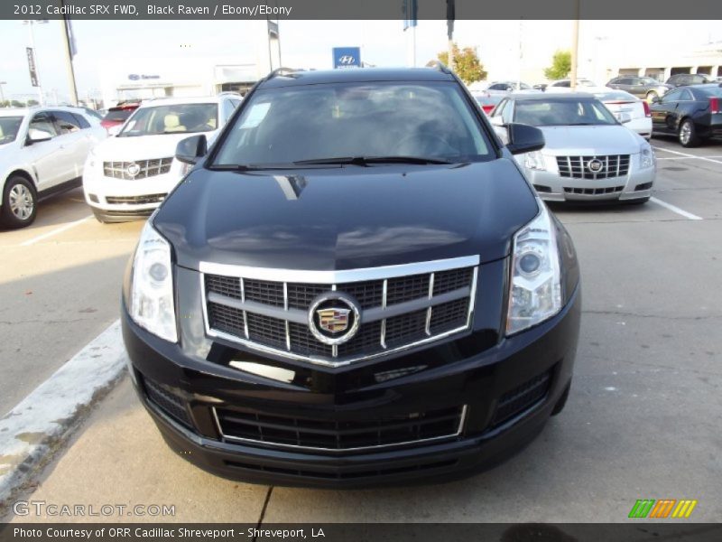 Black Raven / Ebony/Ebony 2012 Cadillac SRX FWD
