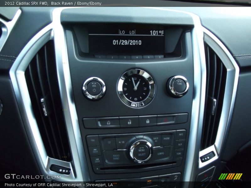 Black Raven / Ebony/Ebony 2012 Cadillac SRX FWD