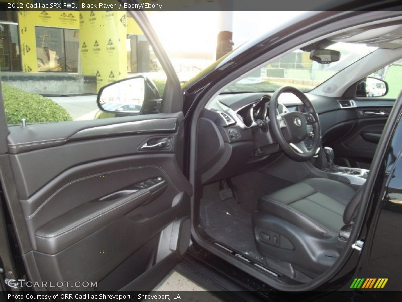 Black Raven / Ebony/Ebony 2012 Cadillac SRX FWD
