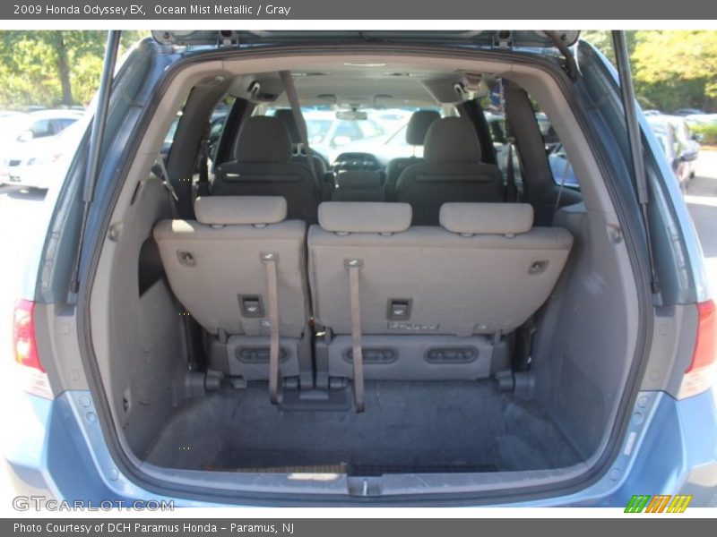 Ocean Mist Metallic / Gray 2009 Honda Odyssey EX