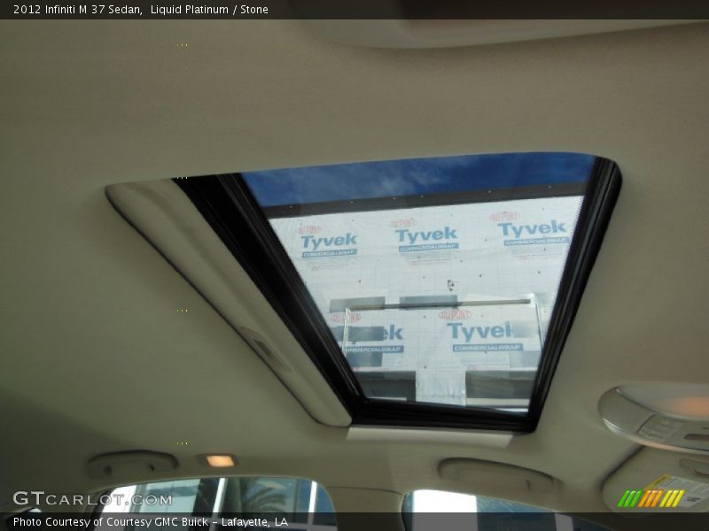 Liquid Platinum / Stone 2012 Infiniti M 37 Sedan