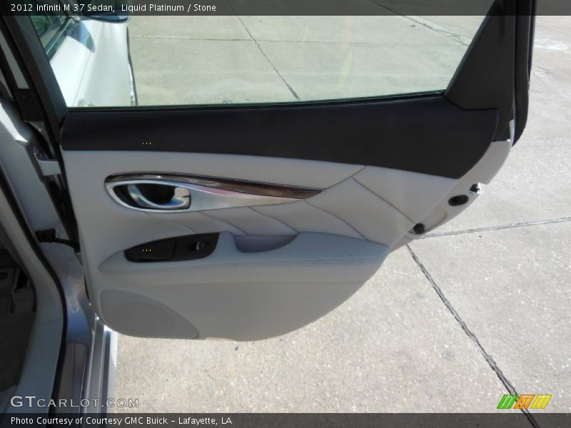 Liquid Platinum / Stone 2012 Infiniti M 37 Sedan