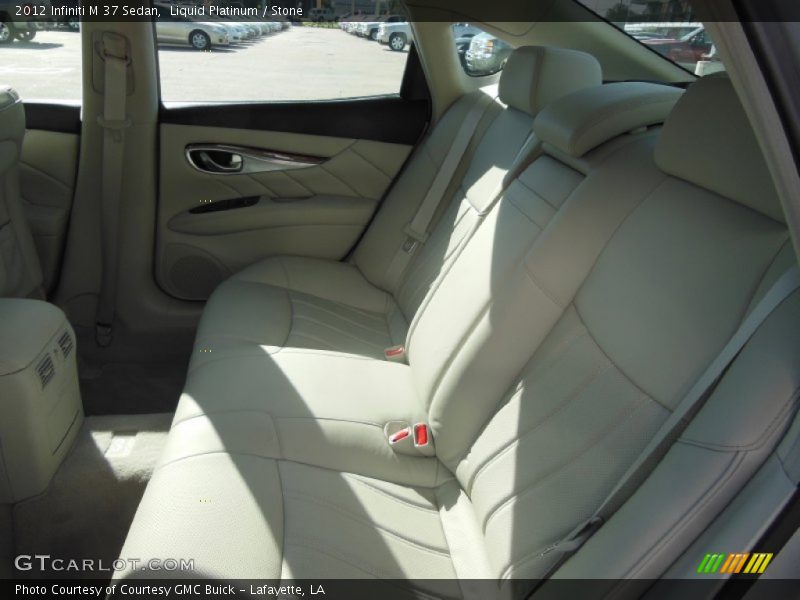Liquid Platinum / Stone 2012 Infiniti M 37 Sedan