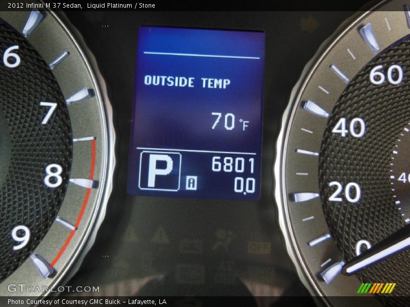 Liquid Platinum / Stone 2012 Infiniti M 37 Sedan