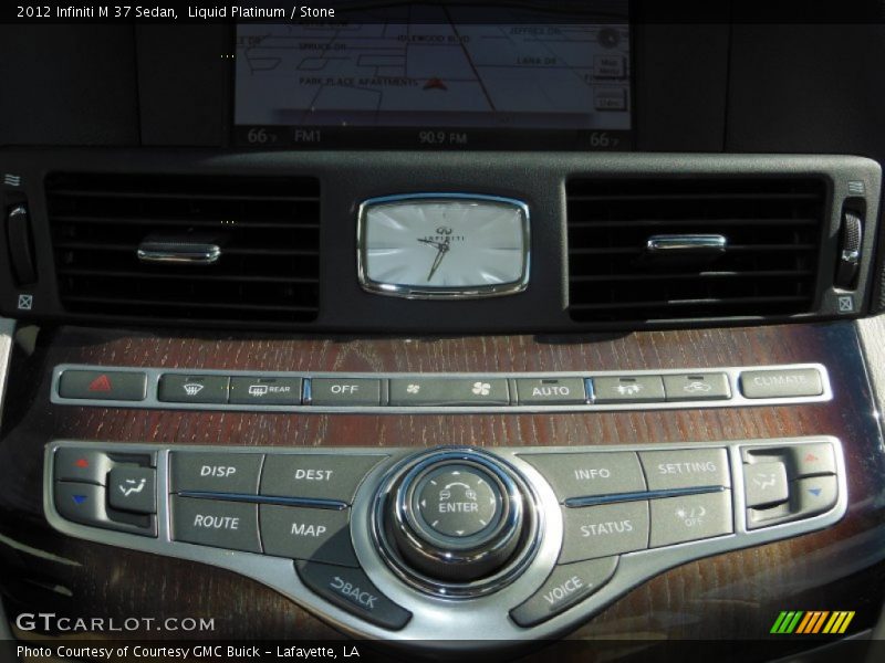Liquid Platinum / Stone 2012 Infiniti M 37 Sedan