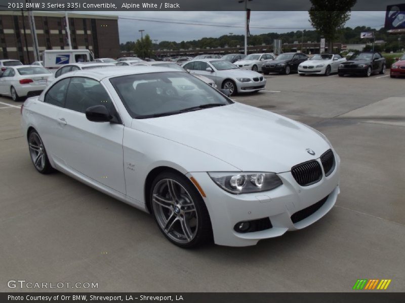 Front 3/4 View of 2013 3 Series 335i Convertible