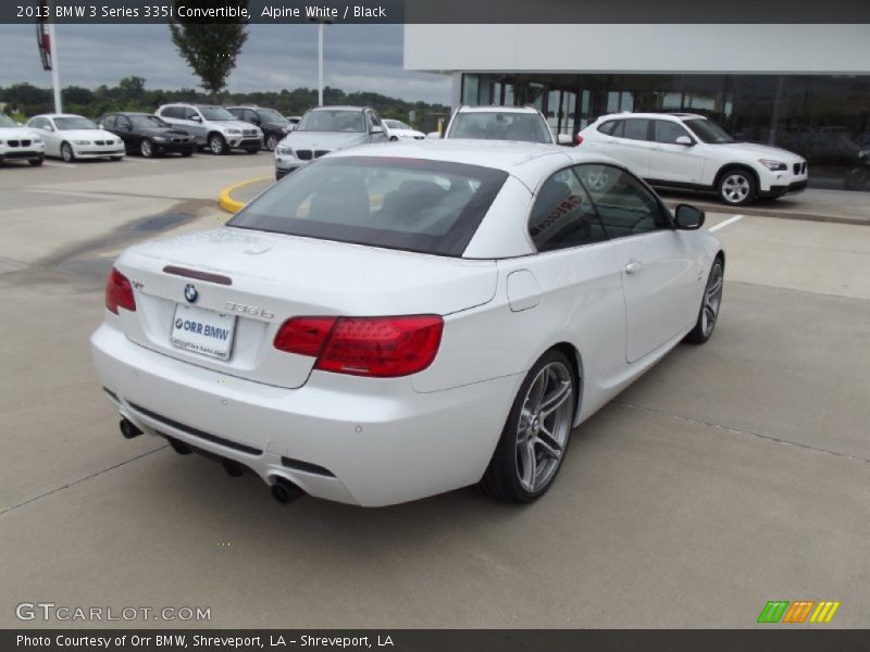 Alpine White / Black 2013 BMW 3 Series 335i Convertible