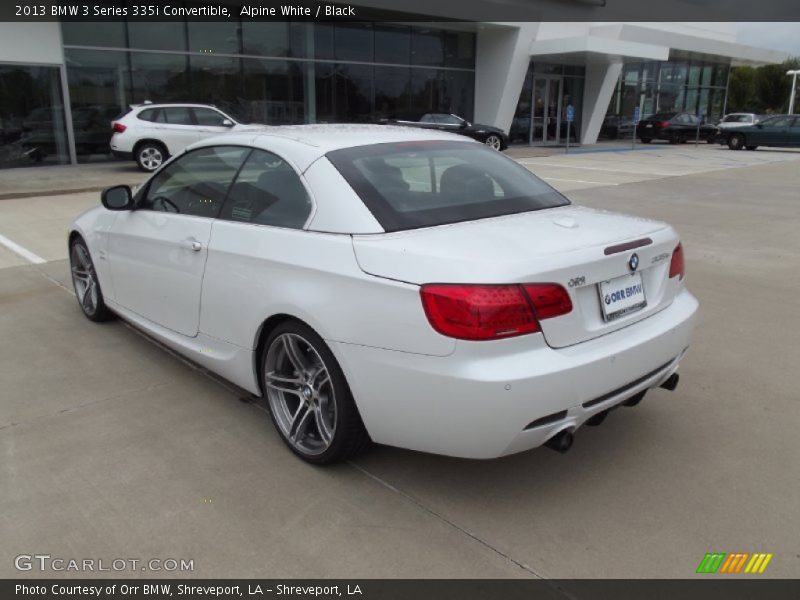 Alpine White / Black 2013 BMW 3 Series 335i Convertible