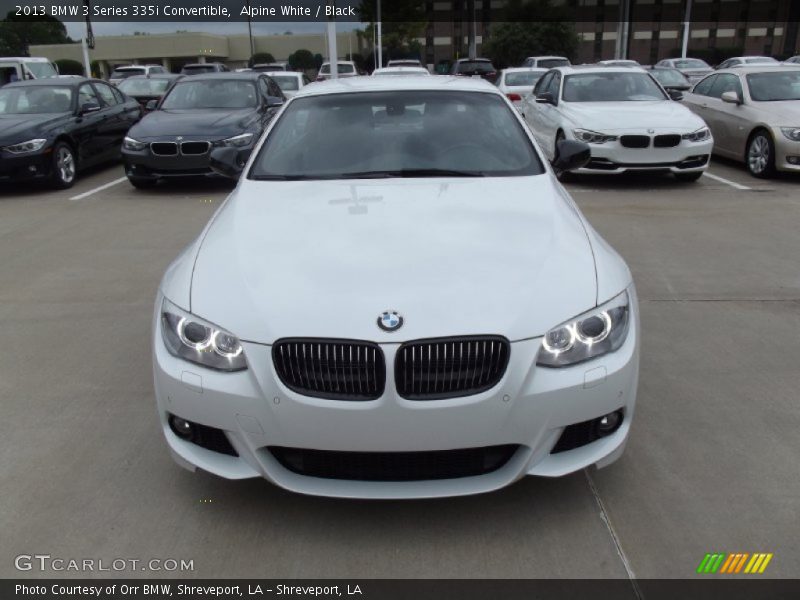 Alpine White / Black 2013 BMW 3 Series 335i Convertible