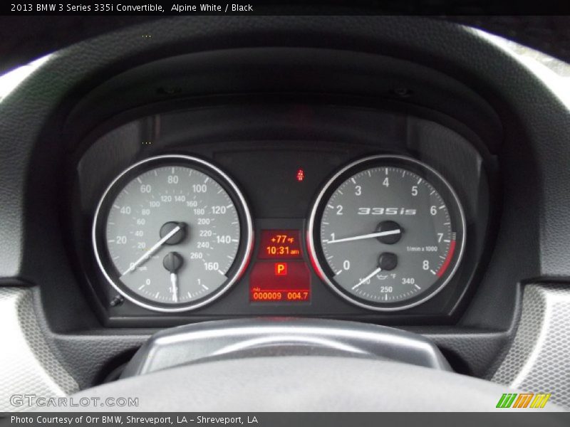  2013 3 Series 335i Convertible 335i Convertible Gauges