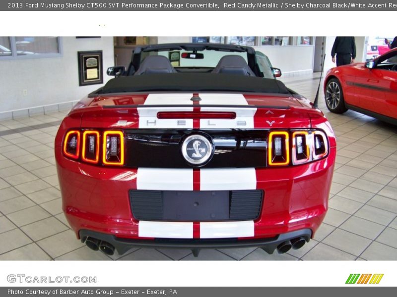  2013 Mustang Shelby GT500 SVT Performance Package Convertible Red Candy Metallic