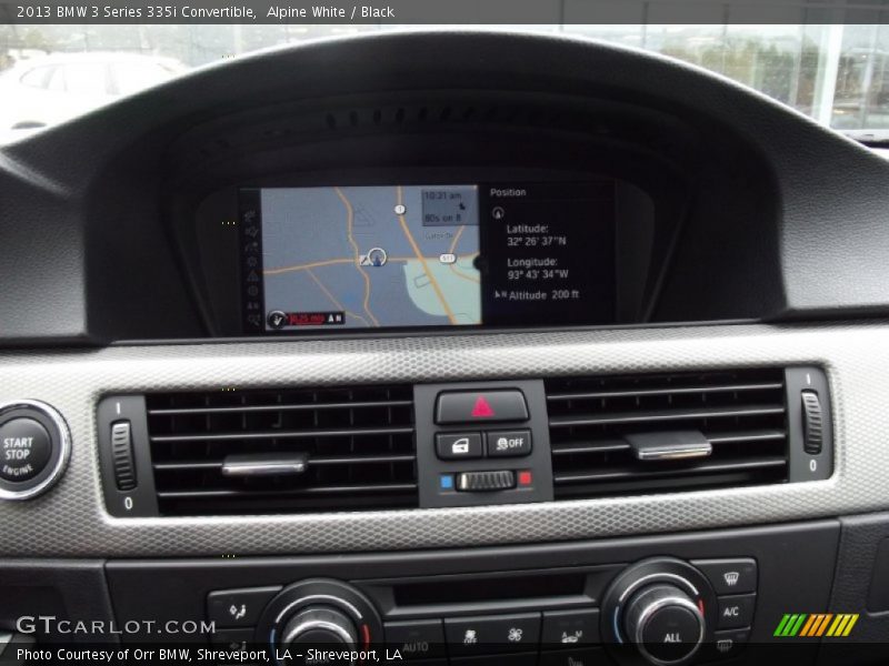 Alpine White / Black 2013 BMW 3 Series 335i Convertible