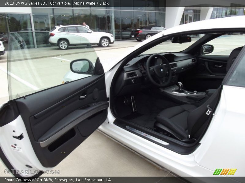 Alpine White / Black 2013 BMW 3 Series 335i Convertible