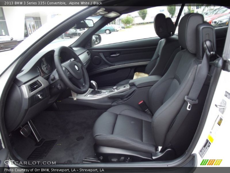  2013 3 Series 335i Convertible Black Interior