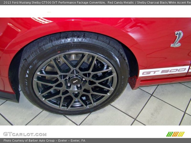  2013 Mustang Shelby GT500 SVT Performance Package Convertible Wheel