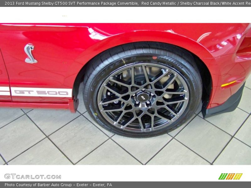  2013 Mustang Shelby GT500 SVT Performance Package Convertible Wheel