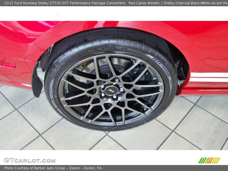 2013 Mustang Shelby GT500 SVT Performance Package Convertible Wheel