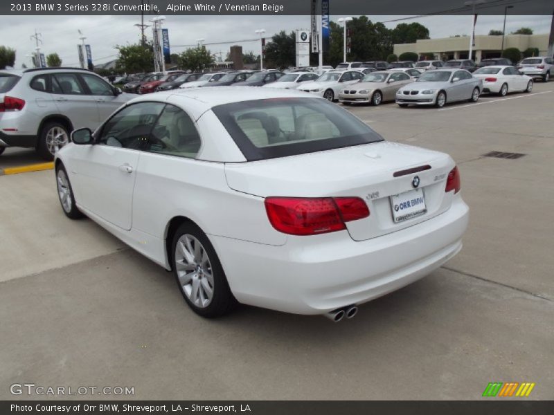 Alpine White / Venetian Beige 2013 BMW 3 Series 328i Convertible
