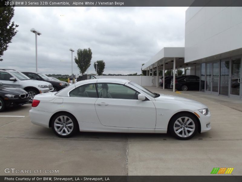 Alpine White / Venetian Beige 2013 BMW 3 Series 328i Convertible