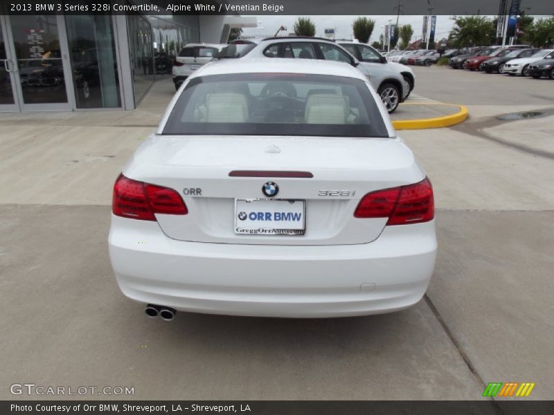 Alpine White / Venetian Beige 2013 BMW 3 Series 328i Convertible