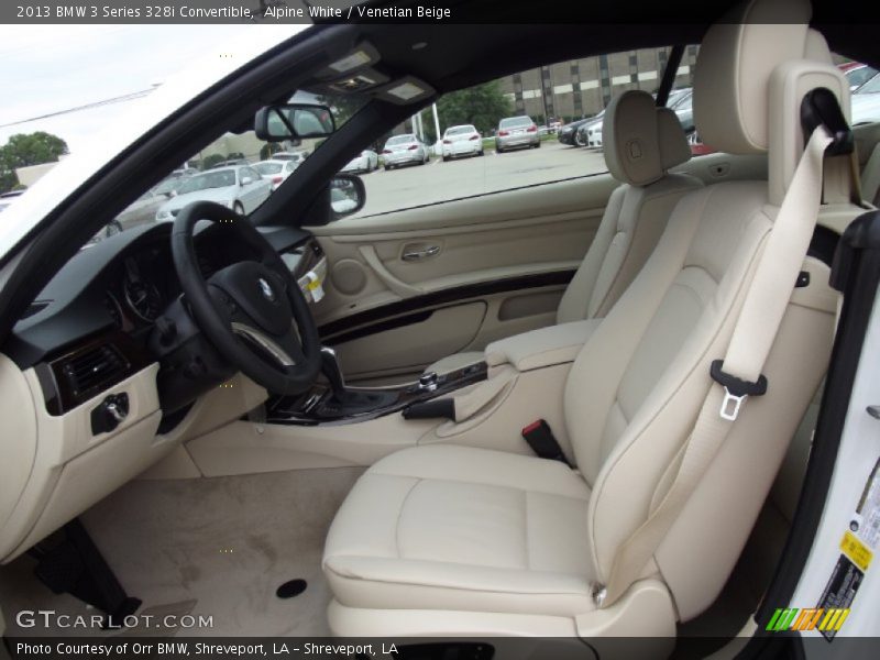 Front Seat of 2013 3 Series 328i Convertible